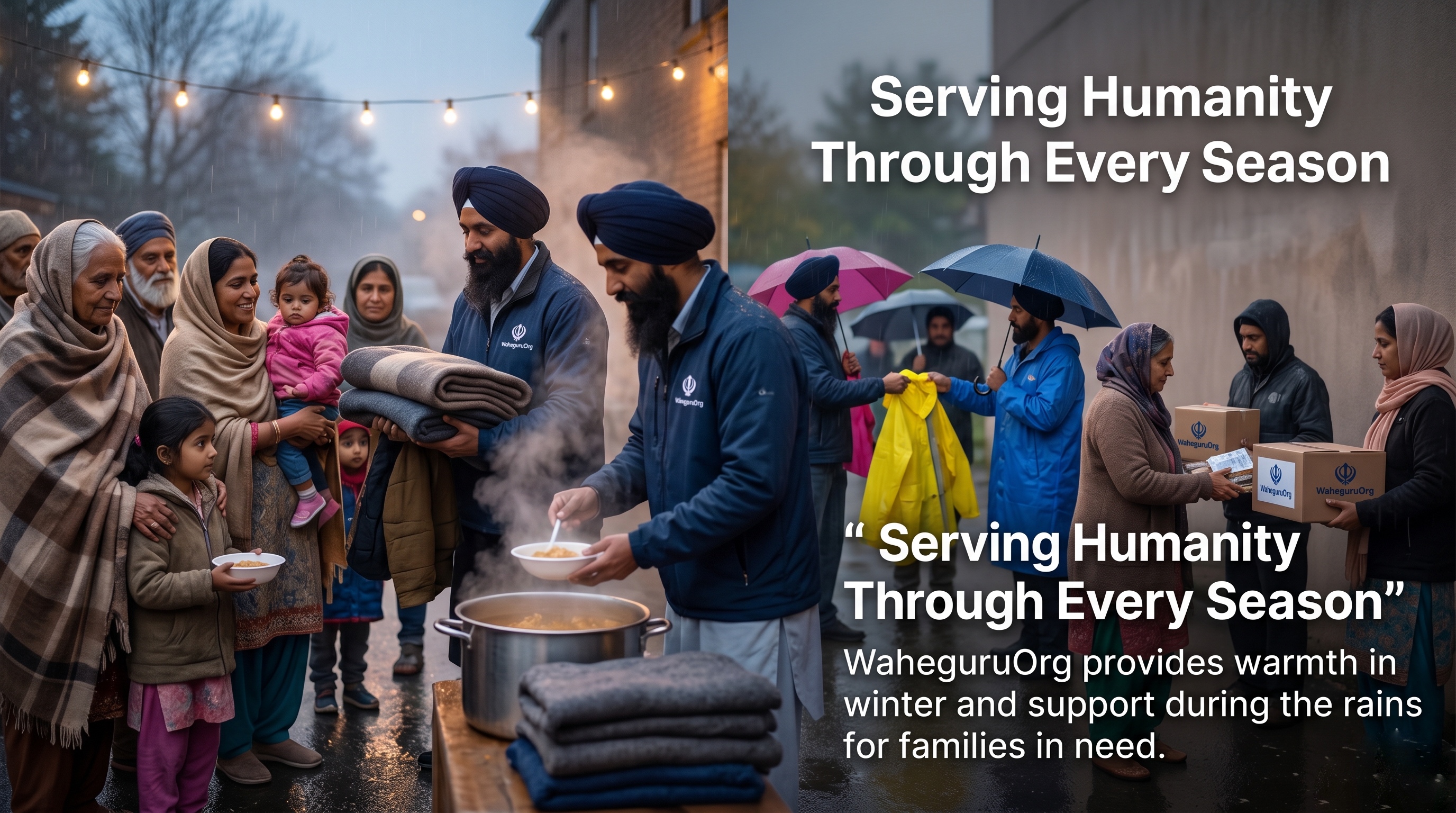 Monsoon & Winter Relief Emergency Fund 2026 - Providing safety and support to families in need